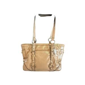 Coach Gallery East West Patent Leather Tote